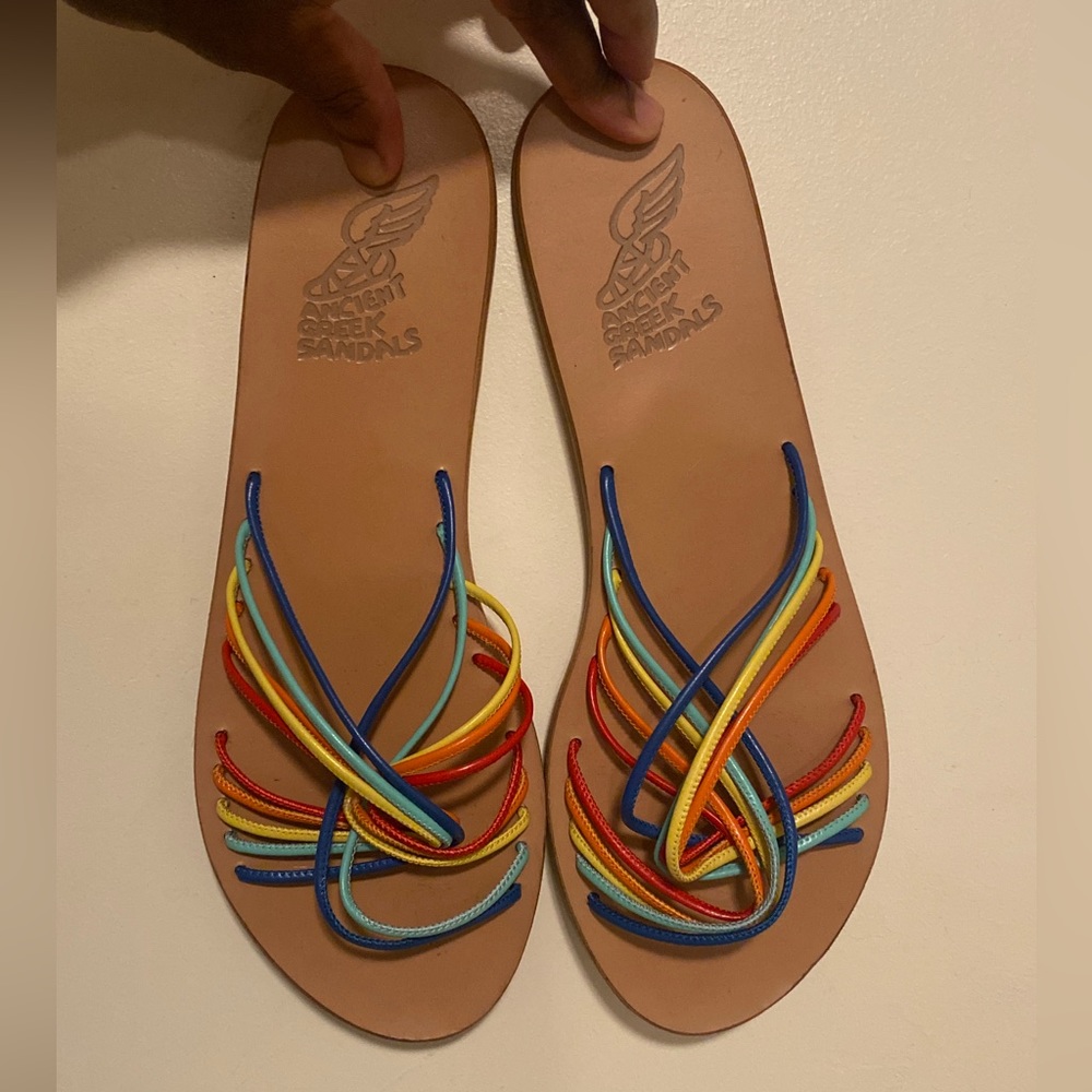 Women’s Ancient Greek Xanthii Multi Bright Sandals
